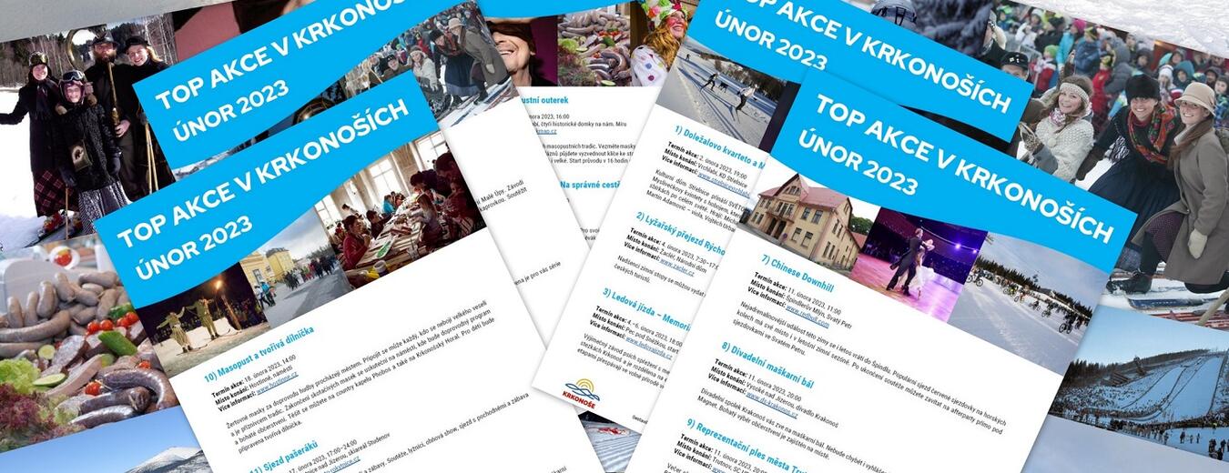 TOP akce v Krkonoších 2023