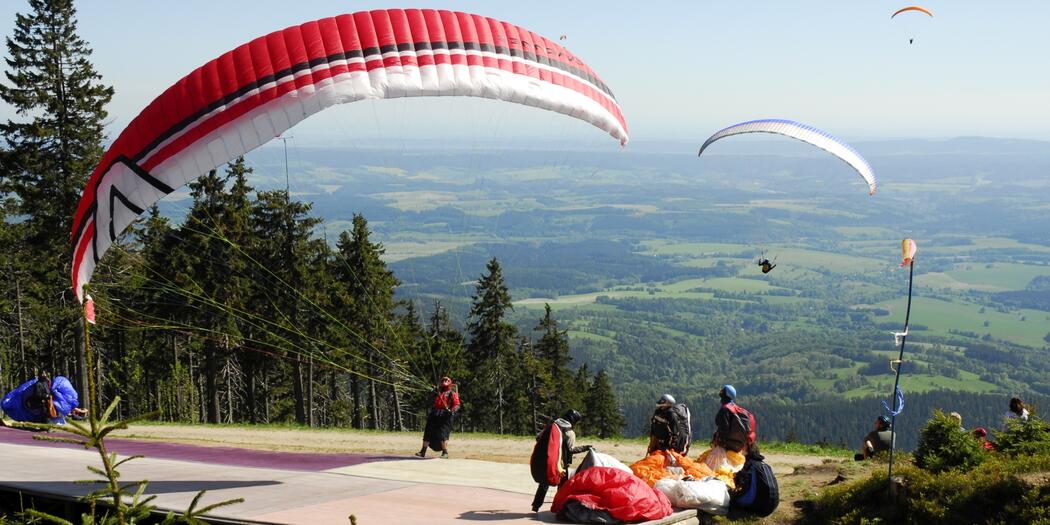 Paragliding-Schule Dolní Kalná