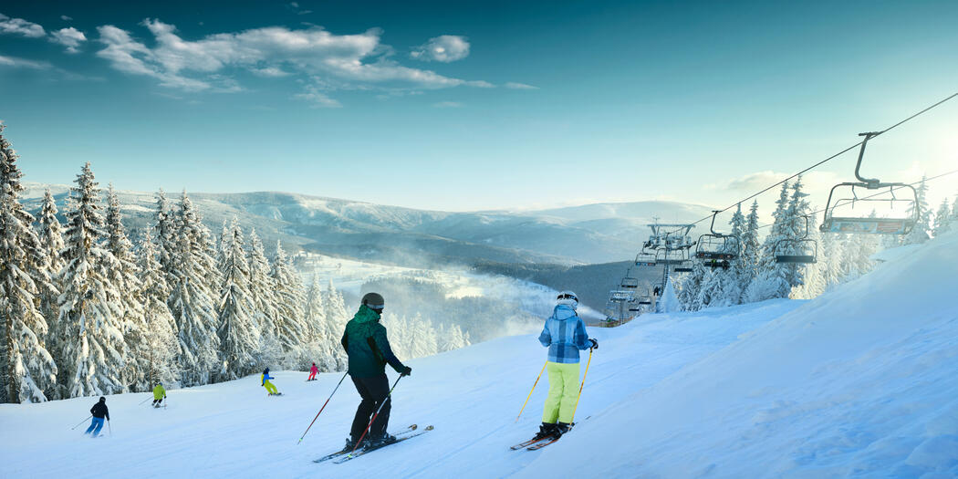 Skiareál Herlíkovice a Bubákov