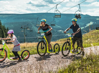 Na koloběžkách z Černé hory