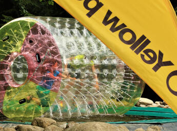 Aquazorbing und Aquaroller