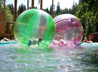 Aquazorbing und Aquaroller