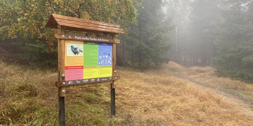 Ptačí stezka v Pasekách