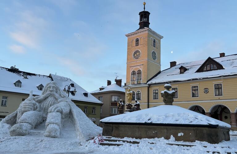 Krakonoš na jilemnickém náměstí