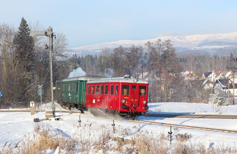 Hurvínek na trati Martinice - Rokytnice