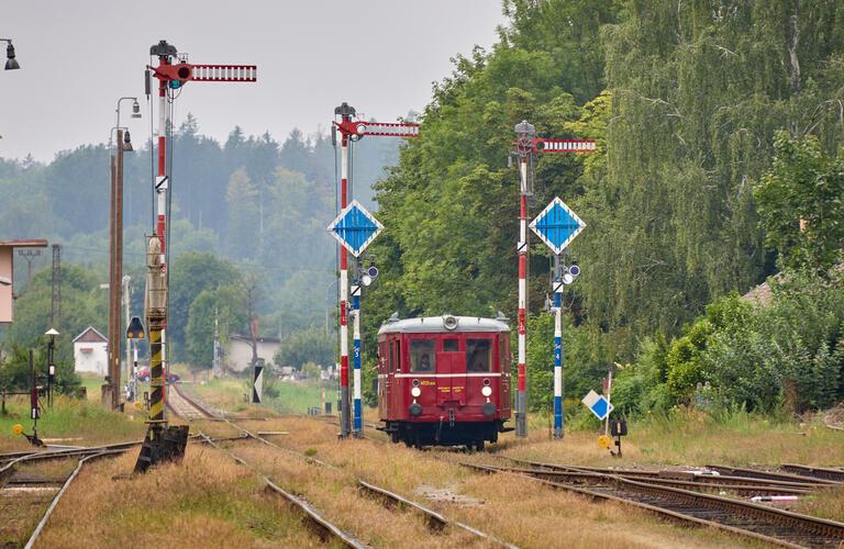 Hurvínek na trati Martinice - Rokytnice