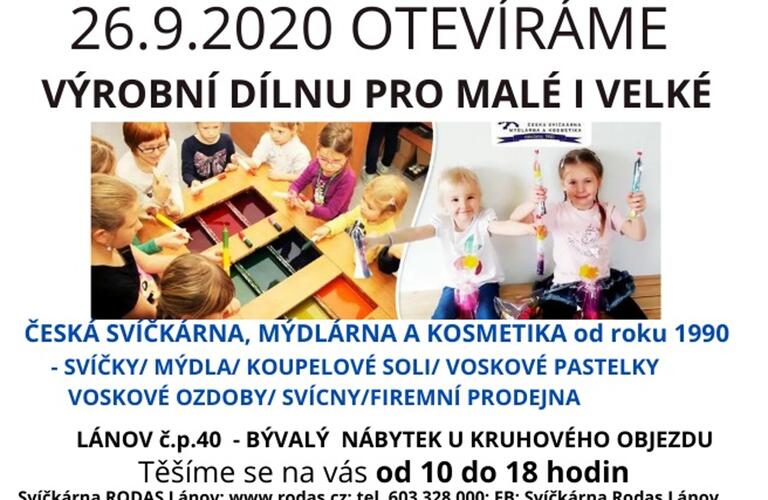 Nová výrobní dílna pro malé i velké