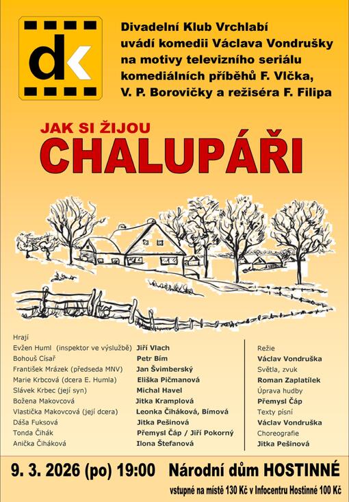 Chalupáři - divadlo v Hostinném 