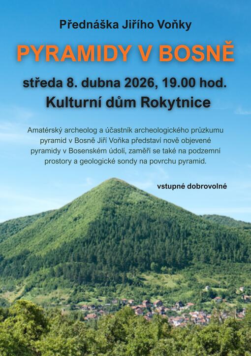 Cestovatelská přednáška: Pyramidy v Bosně