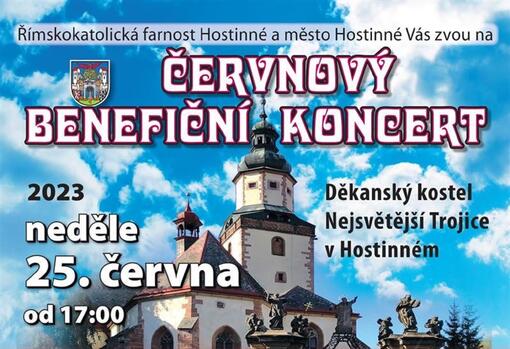 Benefiční koncert v Hostinném