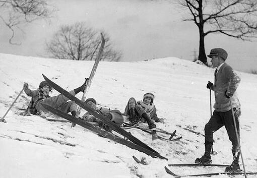 Historie lyžování v Krkonoších