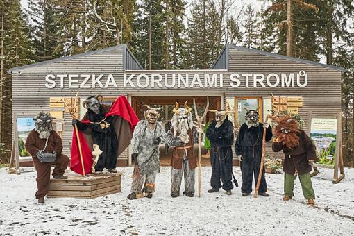 Čerti na Stezce korunami stromů – Janské Lázně