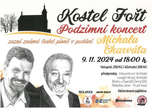 Podzimní koncert v kostele Fořt
