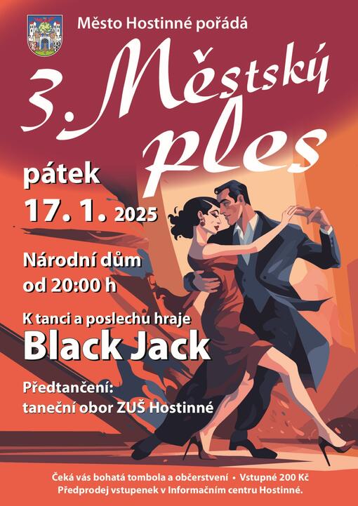 3. Městský ples Hostinné 