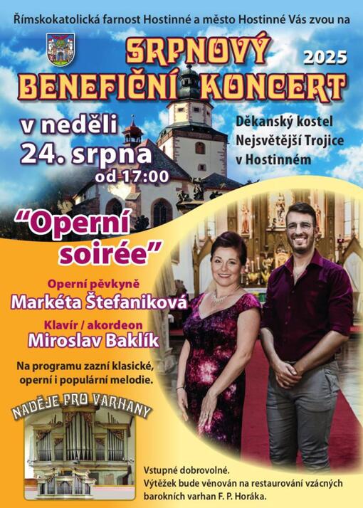 Srpnový benefiční koncert 