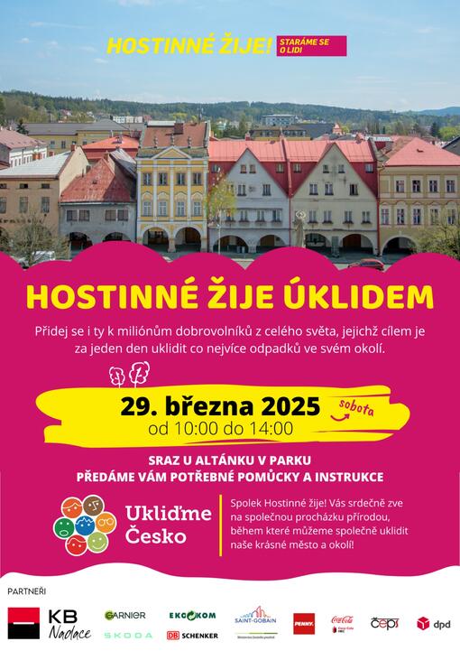 Hostinné žije úklidem 