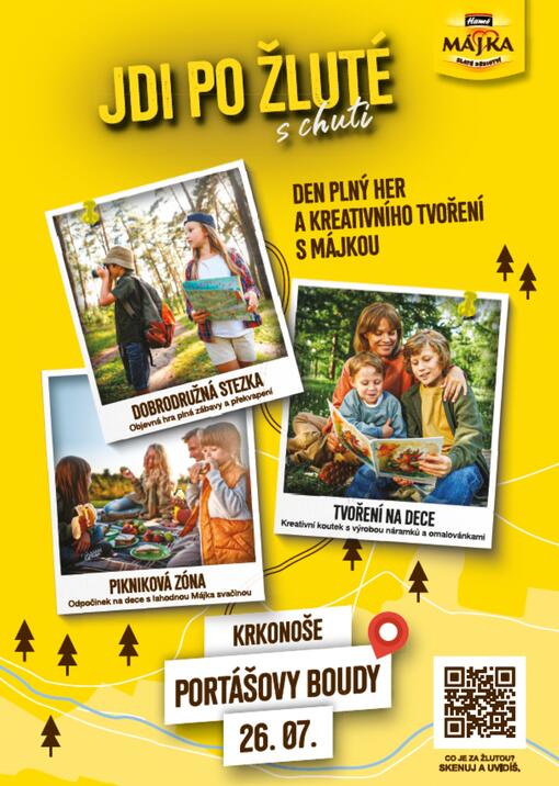 Jdi po žluté s Májkou