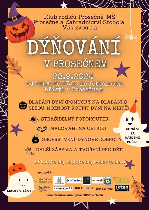 Dýňování v Prosečném 