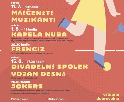 Letní hudební minifestival v JILMu