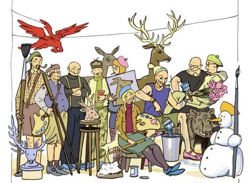 Setkání s autory výstavy Potkat jelena