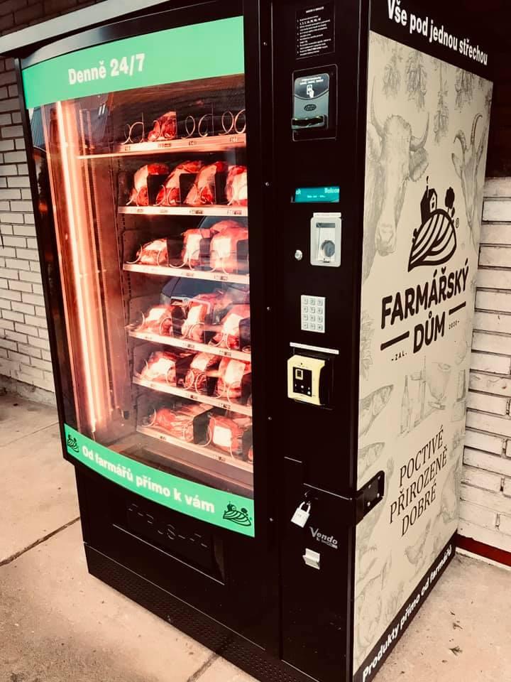 farmářský automat na maso