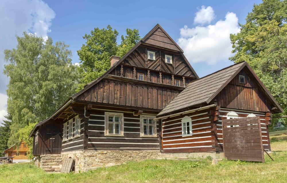 Krkonošská lidová architektura - Paseky nad Jizerou