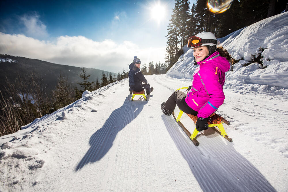 Černohorská sáňkařská cesta