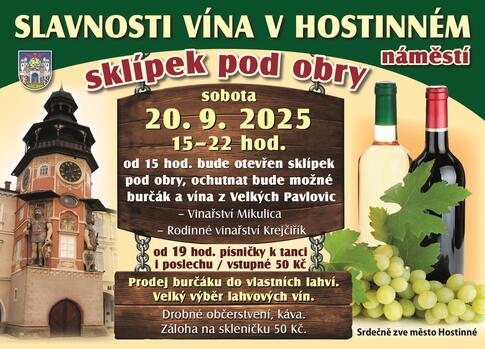 Slavnosti vína ve sklípku pod obry