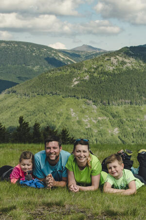 Holidays with children in the Krkonose Mountains