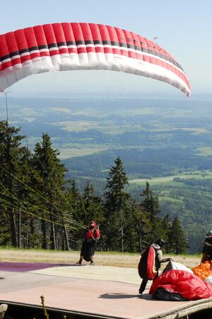 Paragliding school Dolní Kalná