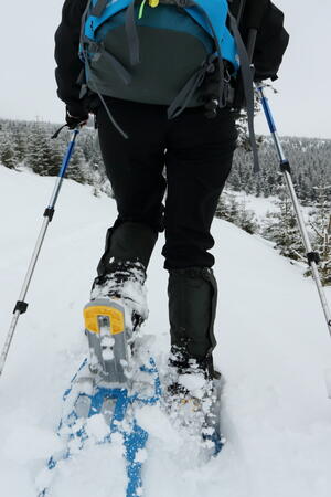 Walking in the Krkonose with Snowshoes