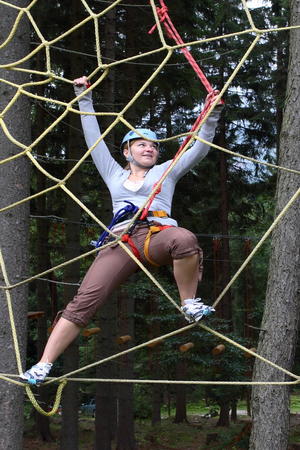 Rope Park in Janske Lazne