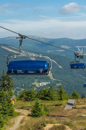 Seilbahn nach Pláň – Planur 