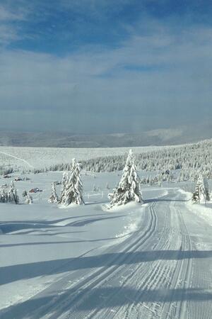 The Strazne cross - country trails