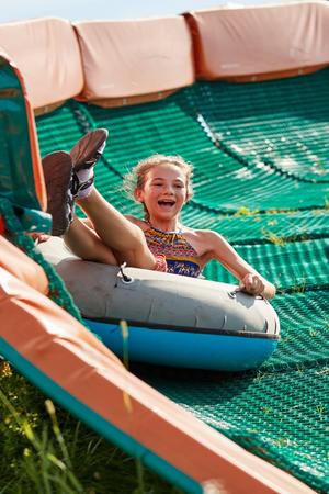 Sommer-Tubing-Bahn in der Erlebniswelt „Baldův svět“