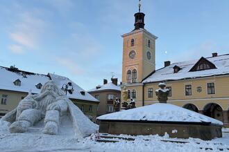 Krakonoš na jilemnickém náměstí