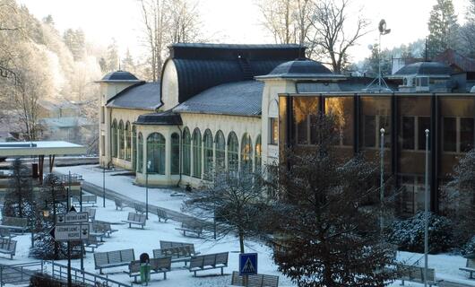  Secesní lázeňská kolonáda