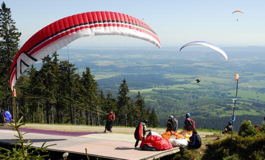 Paragliding school Dolní Kalná