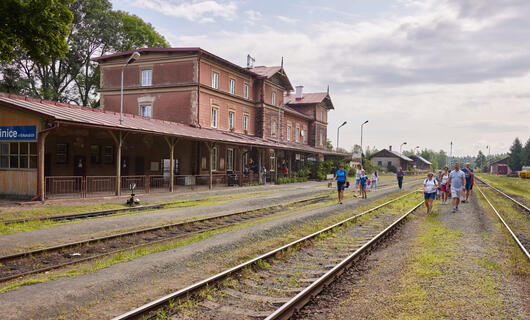 Železniční stanice Martinice v Krkonoších