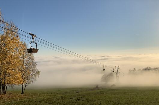 Nákladní lanovka Černý Důl - Kunčice