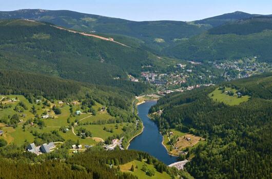 Sjezd z Plání do Strážného