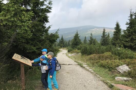 Stezka Krkonošská zvířátka