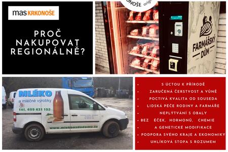 To pravé z Krkonoš zakoupíte nyní ve Farmářském automatu