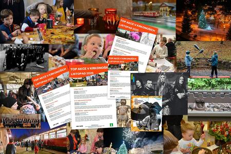 TOP akce v Krkonoších - listopad 2025