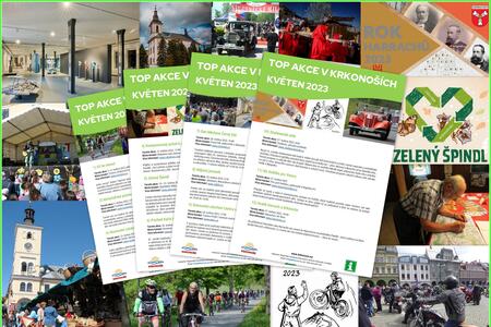 TOP akce v Krkonoších květen 2023 