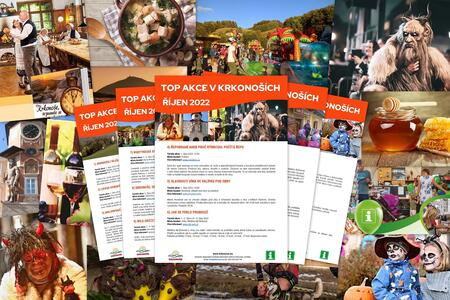TOP akce v Krkonoších říjen 2022