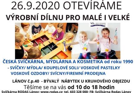 Nová výrobní dílna pro malé i velké
