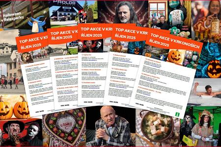 TOP akce v Krkonoších – říjen 2025