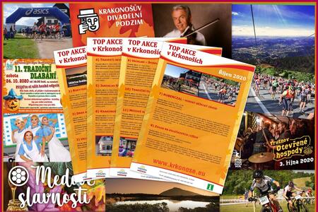 TOP akce v Krkonoších říjen 2020 – koláž