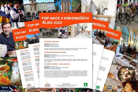 TOP akce v Krkonoších říjen 2023 